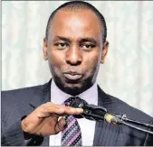  ??  ?? Minerals resources Minister Mosebenzi Zwane. He plans to galvanise support for the new mining charter.