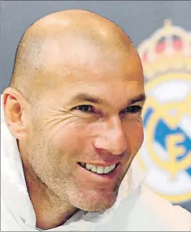  ?? FOTO: EFE ?? Zidane reconoció que pueden llegar fichajes en el próximo mercado de invierno