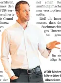  ?? FOTO: VOBA ?? WDR-Moderator Dieter Könnes klärte über Betrugsmas­chen von Abzockern auf.