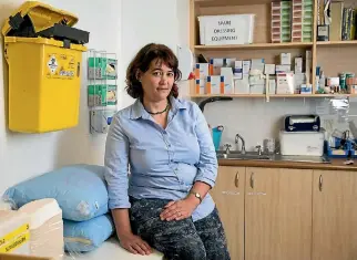  ?? PHOTO: FAIRFAX ?? Marianne Jauncey runs the Medically Supervised Injecting Centre in Kings Cross, Sydney.
