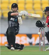  ?? Getty ?? A knock of 72 from Kane Williamson helped New Zealand beat England for a first win after three defeats in Twenty20 internatio­nals