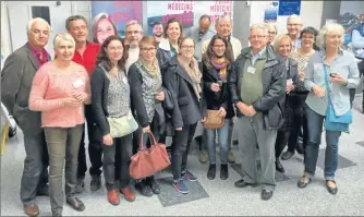  ??  ?? La rencontre étudiants et élus gersois.