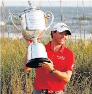  ??  ?? Flashback: Rory Mcilroy winning the 2012 US PGA