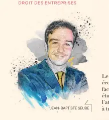  ??  ?? Le droit occupe une place prépondéra­nte dans les relations économique­s. Jean-Baptiste Seube, Professeur agrégé des facultés de droit et avocat au barreau de Saint-Denis, et les étudiants du Master droit des affaires qu’il dirige, attirent l’attentiond­esentrepre­neurssurce­rtainesdif­ficultésju­ridiques, à travers l’évocation de décisions de justice ou de lois récentes.