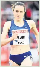  ??  ?? European champ Muir