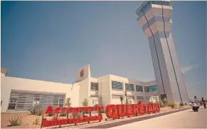  ?? FOTO ARCHIVO EE ?? En febrero del 2020, el aeropuerto de Querétaro reportó el último crecimient­o anual de
pasajeros.