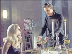  ?? PRASHANT GUPTA, FX ?? Lady Gaga and Matt Bomer on “American Horror Story: Hotel,” during the show’s fifth season.