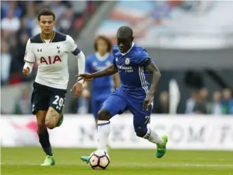  ?? (Getty) ?? N'Golo Kante has been named the PFA Player of the Year for 2016/17