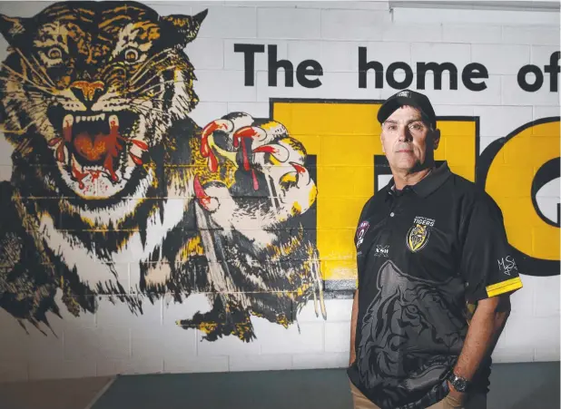  ?? Picture: BRENDAN RADKE ?? EXPERIENCE: Peter German has been appointed North Cairns Tigers' Football Manager.