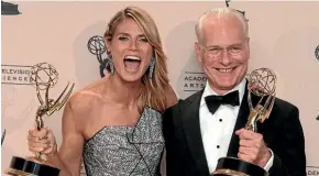  ??  ?? Heidi Klum and Tim Gunn have been part of Project Run since it began in 2004.