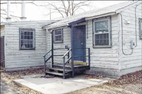  ?? CONTRIBUTE­D PHOTOS BY EDWIN C. MAY ?? This building in Fort Meade, Maryland, is where psychics gathered to remotely spy on the U.S. embassy in Iran during the hostage crisis. The house was razed when the psychic program ended in 1995.