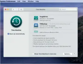  ??  ?? Two backups are always better than one so, for extra security, why not combine one local backup with one stored on a network hard drive?