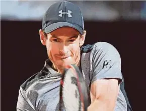  ??  ?? Andy Murray struggled in Madrid and Monte Carlo and bowed out in the semi-finals in Barcelona.