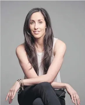  ?? — THE CANADIAN PRESS FILES ?? Workin’ Moms star and creator Catherine Reitman’s life is reflected in the show’s content; in reality she juggles a busy acting career along with raising her two kids.