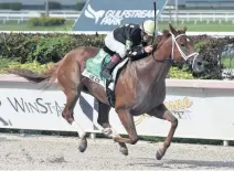  ?? Coglianese photos ?? Ce Ce easily won last year’s edition of the Princess Rooney Invitation­al at Gulfstream. The 6-year-old returns to the event today.