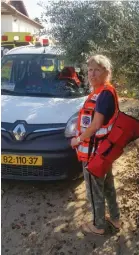  ?? (Courtesy United Hatzalah) ?? TINA BERKOVITS converted to Judaism and lives in Israel.