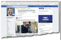  ??  ?? Ieri mattina, appresa la notizia dello stop al centro di don Biancalani il ministro Matteo Salvini ha pubblicato un post su Facebook: «Chiuso!»