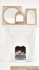  ?? ?? Oliver Bonas rattan mirror collection, from left, £115, from £85, 79.50.
