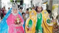  ??  ?? DANCE. The famous San Diego couple: Legacy of Sinulog-based dance.