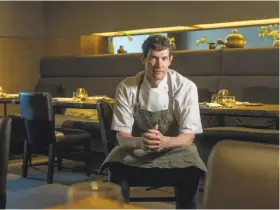  ?? John Storey / Special to The Chronicle ?? Chef Daniel Patterson of four-star restaurant Coi in San Francisco, among others, has bought the old Alfred’s Steakhouse and plans very few changes.