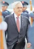  ??  ?? ► El Presidente Piñera llegó ayer a Colombia.