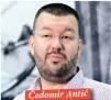  ??  ?? Čedomir Antić