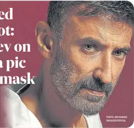  ?? PHOTO: INSTAGRAM/ RAHULDEVOF­FICIAL ??