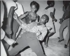  ??  ?? An exhibition on the work of Malick Sidibé shows how this renowned photograph­er was able to capture the wild night life of Bamako, Mali, in the 1960s and ’70s.