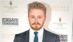  ??  ?? Jack Lowden plays Young Tommy Morris in the film, Tommy’s Honour.