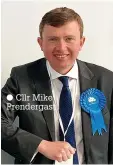  ?? ?? Cllr Mike Prendergas­t