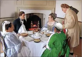  ??  ?? Learn about colonial hospitalit­y at historic Pottsgrove Manor during “At Table with Mrs. Potts: A Georgian Dining Experience” Nov. 5 and 6.