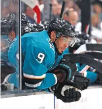  ?? GETTY IMAGES ?? Sharks forward Evander Kane co-heads the Hockey Diversity Alliance, which now includes Nazem Kadri and Anthony Duclair.