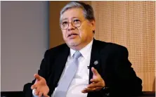  ?? AFP ?? Philippine­s’ Foreign Secretary Enrique Manalo speaks to AFP during an interview in Melbourne on March 4, 2024.