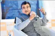  ??  ?? Union roads minister Nitin Gadkari speaking at the Mint India Investment Summit and Awards in Mumbai on Thursday. S KUMAR/MINT