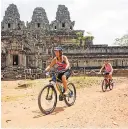  ??  ?? SADDLE UP: Angkor Wat, Cambodia