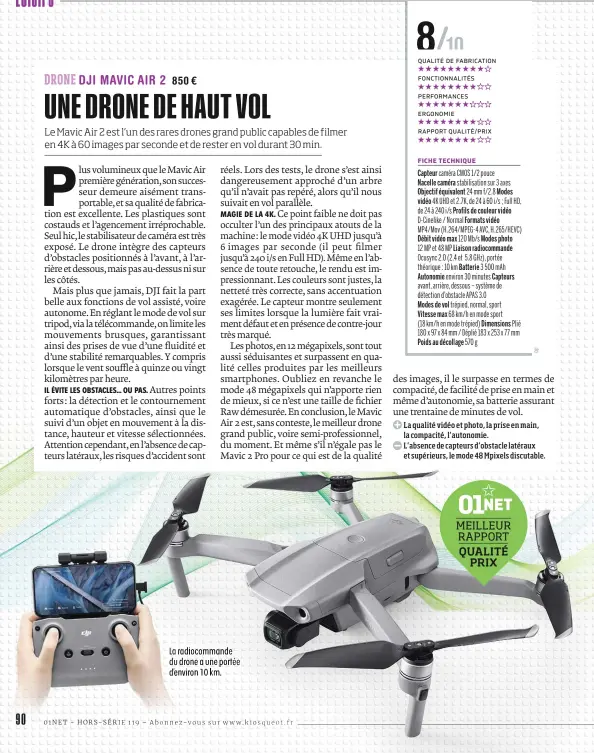 UNE DRONE DE HAUT VOL - PressReader