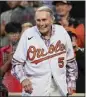  ?? AP FILE – 2022 ?? Brooks Robinson, who died Tuesday, played his entire 23-year Hall of Fame career with the Baltimore Orioles.