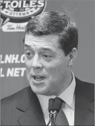  ?? ANDRE RINGUETTE NHLI VIA GETTY IMAGES FILE PHOTO ?? “I try to instill with them the importance of showing up focused and prepared for every practice, every shift, every game,” Pat Lafontaine says of the teenagers on the Royals.