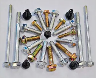  ??  ?? ⇦ Nipman Fastener Industries manufactur­es a wide range of fasteners for the auto industry.