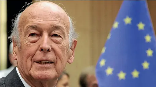  ?? AP ?? Valery Giscard d’estaing in 2005. He has died aged 94.