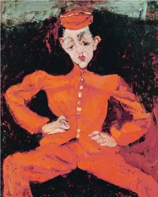  ??  ?? Groom (1925), pintura de Soutine
