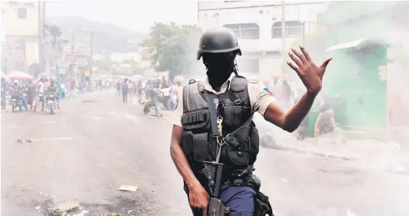  ?? ARCHIVO/ LD ?? La inestabili­dad política y la acción de las pandillas en Haití no han cesado desde el asesinato de su presidente Jovenel Moise.