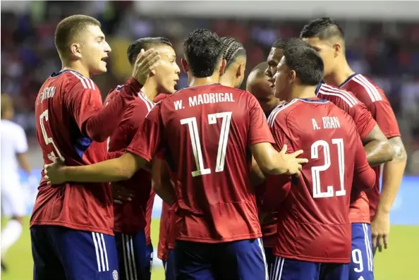  ?? RaFaEl PaCHECO ?? La Selección de Costa Rica tuvo su último partido el pasado 2 de febrero, cuando se impuso 2 a 0 sobre El Salvador.