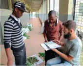  ??  ?? Even simply changing the weeding schedule increased the maize yield by 50%. CREDIT: CHARLES STURT UNIVERSITY