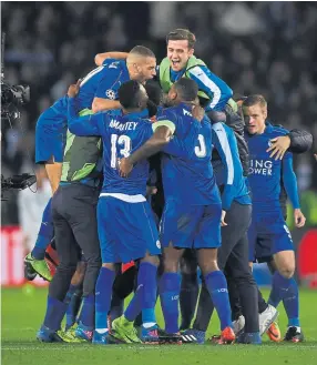  ?? Photograph: Getty ?? Leicester are England’s only quarter-final representa­tives