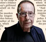  ?? ?? AFFECTED: Crime writer Peter James