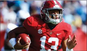  ?? AP/BUTCH DILL ?? Auburn is preparing for Saturday’s Iron Bowl against Alabama with the dual challenge of facing quarterbac­k Tua Tagovailoa and trying to overcome the top-ranked Crimson Tide’s stylistic transforma­tion.