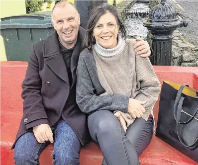  ?? PHOTO: WALL TO WALL PRODUCTION­S ?? Reunited: Brother and sister David McBride and Helen Ward met for the first time on the ITV show.