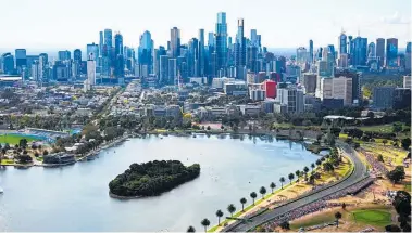  ?? ?? Main: The F1 Grand Prix of Australia returns to the Melbourne Grand Prix Circuit in March 2023. Photo / Getty Images