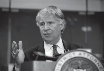  ?? DESIREE RIOS/THE NEW YORK TIMES ?? The U.S. Supreme Court will soon rule if Cyrus Vance Jr., above, can have access to President Trump’s financial records.